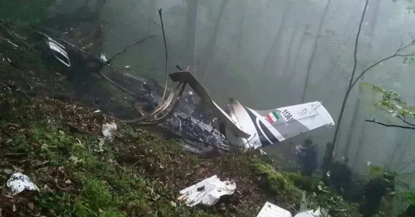 Emergence of Photos Depicting Helicopter Wreckage Leading to Iranian President Raisi’s Tragic Death