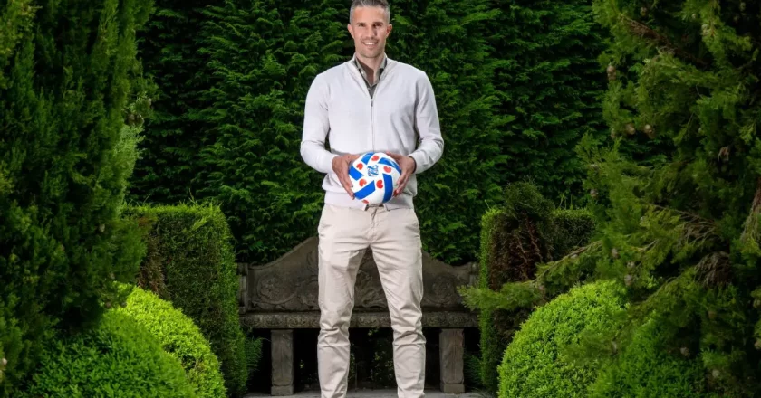 Robin van Persie secures his first coaching position