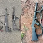 The recovery of 10 rifles and neutralization of hoodlums in the Ughelli-Ohoro forest incident