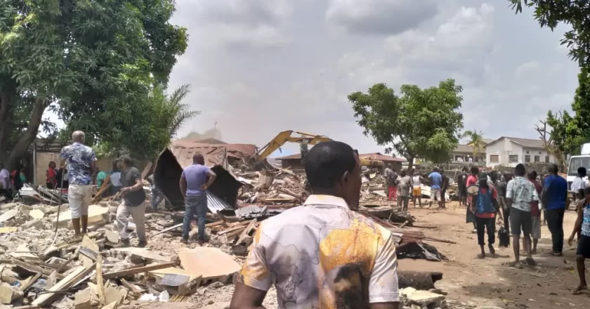 Heartbreaking Scenes as Ancestral Homes Demolished in Enugu, Leaving Widows and Residents in Tears