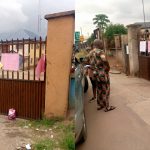 Umuahia EEDC Office Sealed by NLC, Workers and Customers Gather