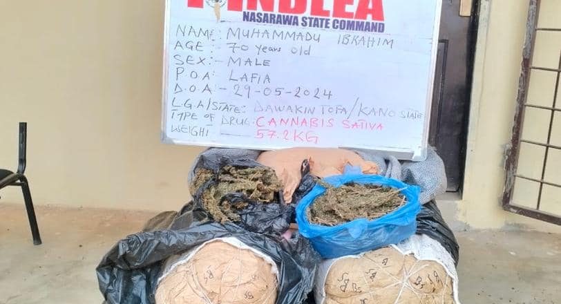 70-Year-Old Grandfather Arrested by NDLEA for Drug Trafficking – See Photos