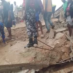 BREAKING: Multiple deaths feared as two-storey building collapses in Anambra market