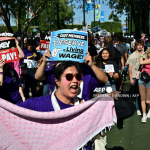 Disneyland workers threaten strike action over wages