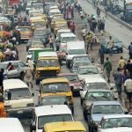 Nigerian workers groan as downpour causes gridlock in Lagos