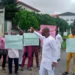 <div id="mvp-content-main">
Alleged Monarch Imposition Triggers Protest at Abia Ministry