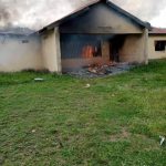 Protesting youths set INEC office ablaze in Benue