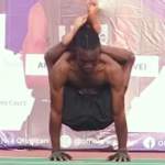 Nigerian sets Guinness World Record for fastest 10m hand walk