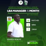 Suleiman, Boboye win NPFL’s Player, Coach of the Month awards