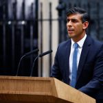 UK Prime Minister Sunak to resign as Conservative Party leader