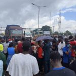 UNIBEN students block highway over power outage