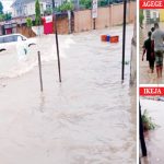 Businesses grounded, house collapses as flood overtakes Lagos