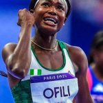 Ofili finishes 6th as US Thomas wins women’s 200m gold