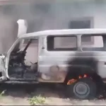 Red Cross Vehicle Reportedly Set Ablaze and Office Vandalized by Protesters in Yobe
