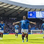 Rangers’ Dessers nets a goal in victory over Motherwell