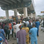 The Rivers State Commissioner of Police praises peaceful protest by EndBadGovernance activists