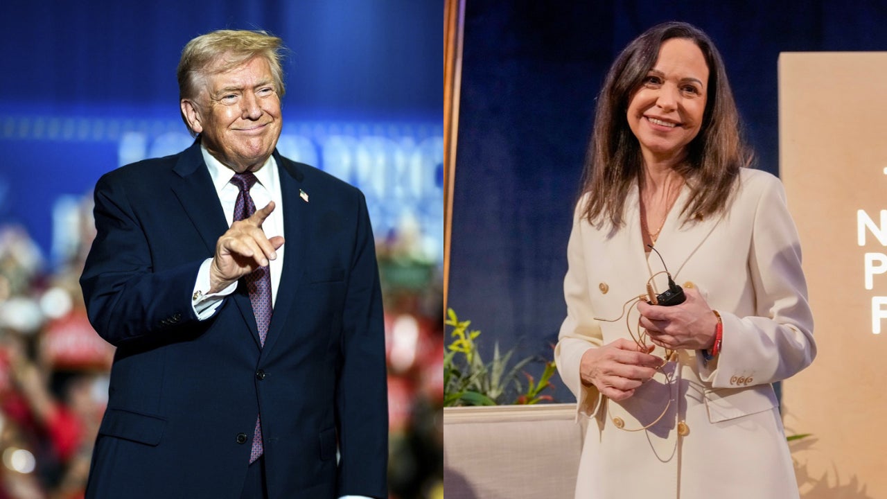 Trump does not give up the Nobel Peace Prize and says that "it would be an honor" that María Corina Machado gave it to him