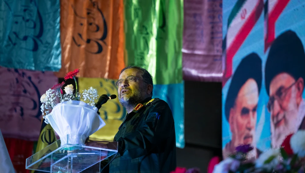 Gholamreza Soleimani, leader of the Basij militia.