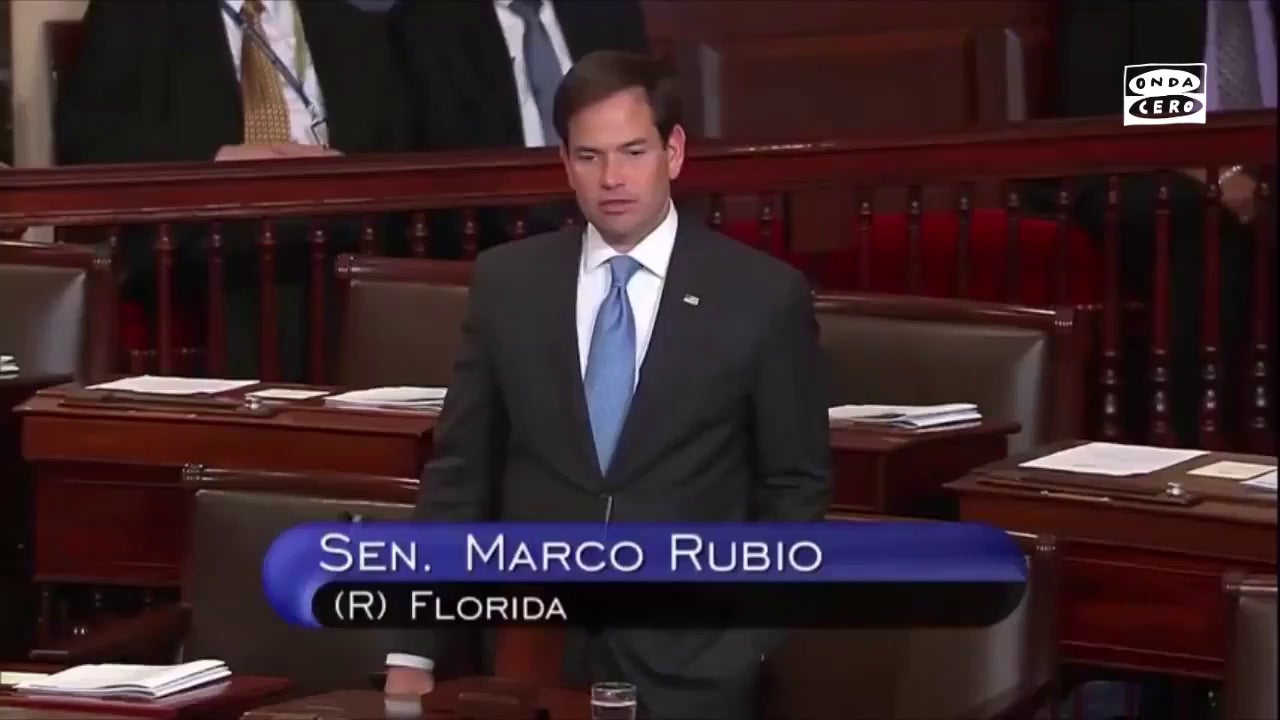 Marco Rubio's speech in 2015 after the lifting of sanctions on Iran: "History will condemn us"