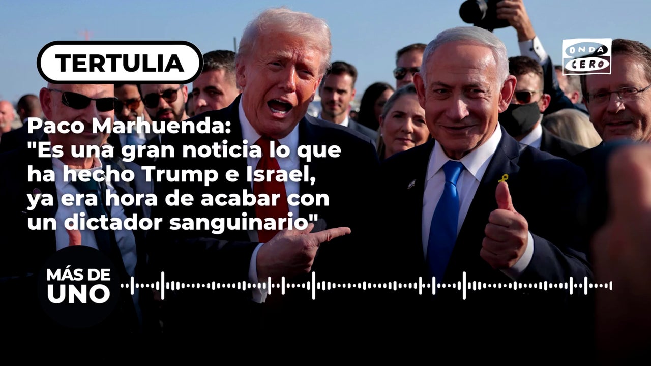 Paco Marhuenda: "What Trump and Israel have done is great news, it was time to put an end to a bloodthirsty dictator"
