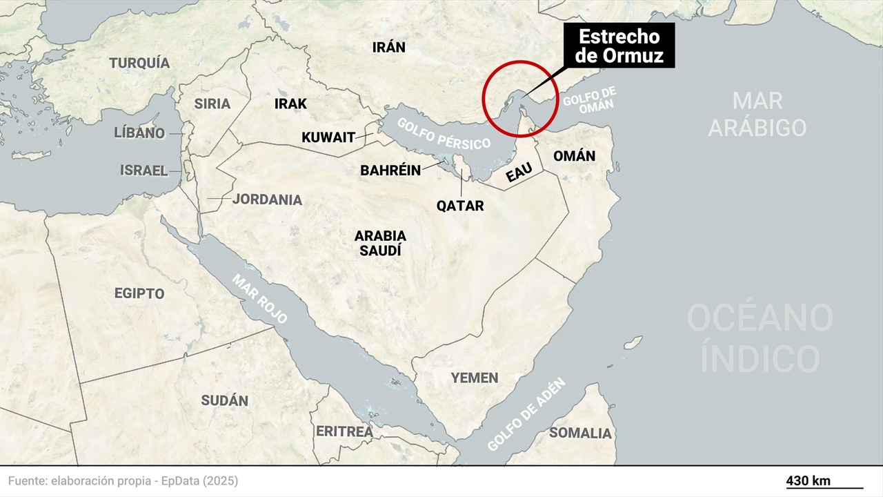 "Iran can do a lot of damage": the risk of blocking the Strait of Hormuz, through which 20% of world oil consumption circulates