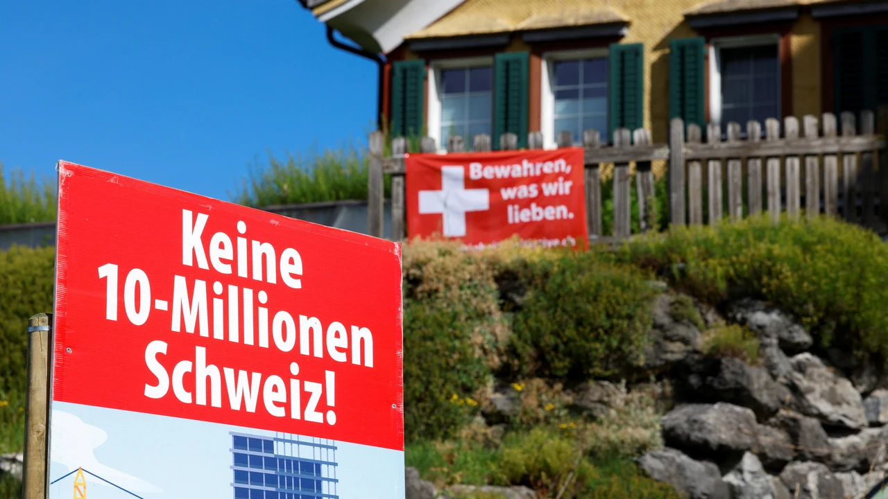 Switzerland rejects limiting population growth in referendum, according to initial results