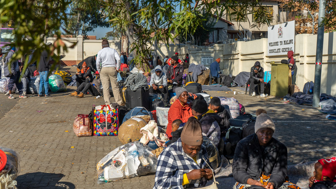 The migrant and refugee crisis continues in South Africa