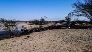 The shocking images of the remains of the crashed plane in Peru: there are 13 dead and two are Spanish