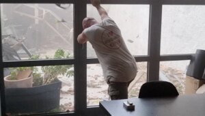 The shocking images of the tornado in the south of France that left at least 40 injured