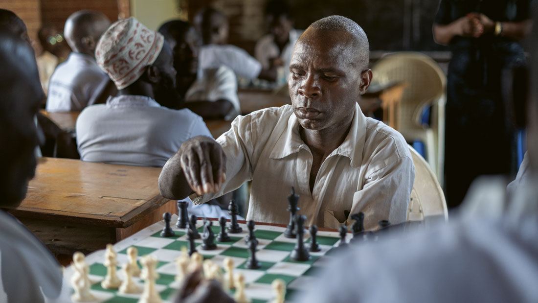 The promotion of the pawn