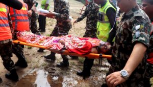 Nepal rescues two tunnel workers alive after ten days trapped by the flood