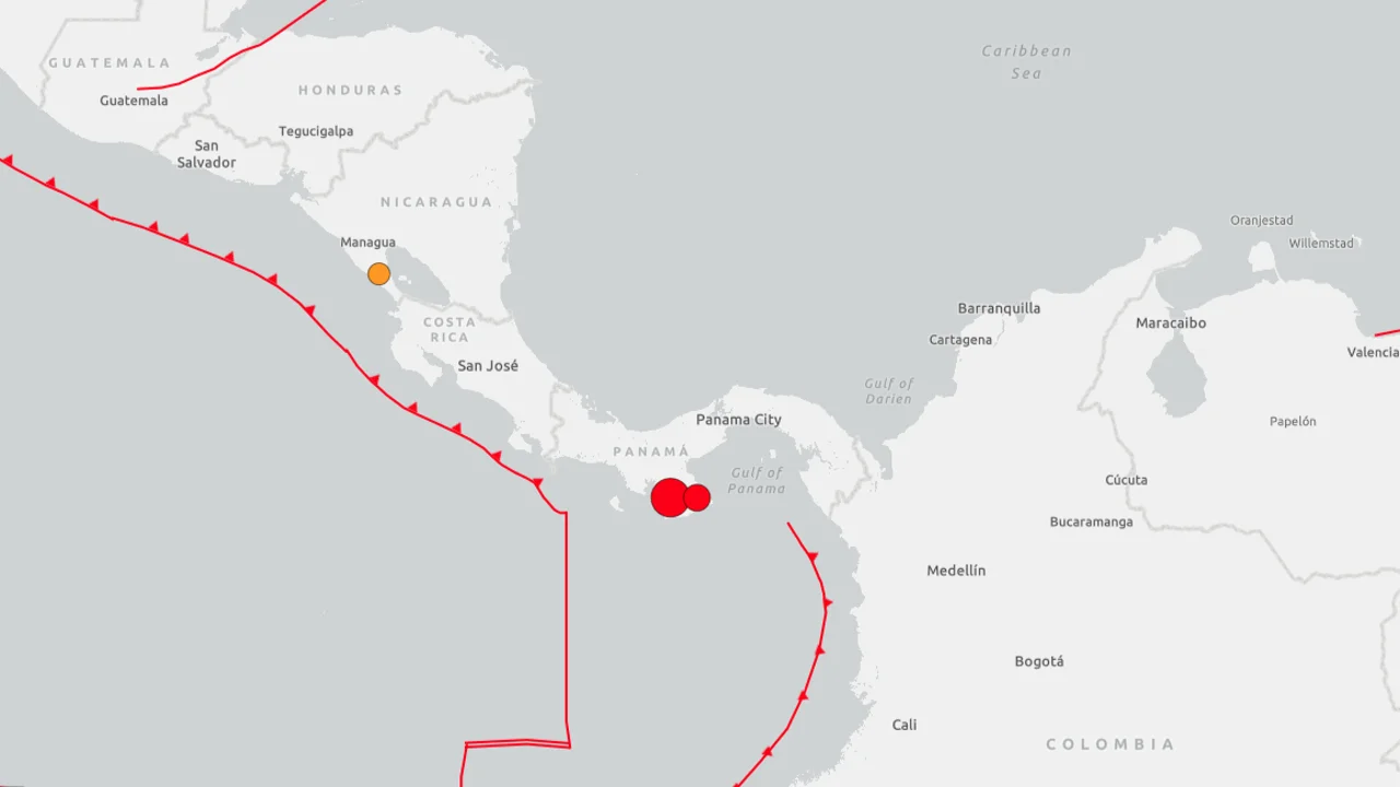 A 7.6 magnitude earthquake shakes Panama: the USGS rules out a possible tsunami in neighboring countries