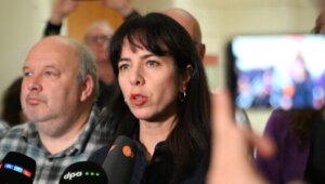 The leader of Die Linke in Berlin fears for her life after leaking that her party would be controlled by Hamas: ""My husband and I are afraid"